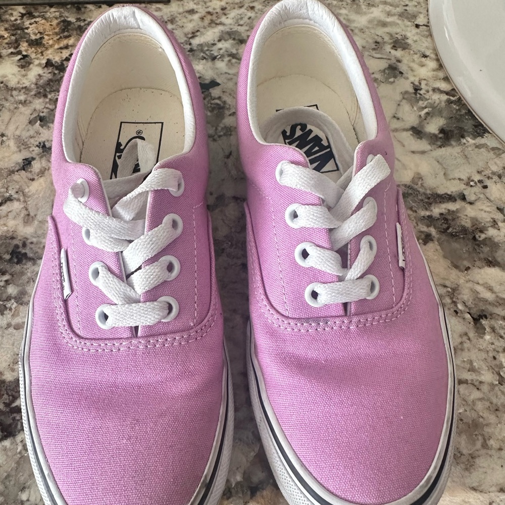 Vans Light Purple Canvas Shoes